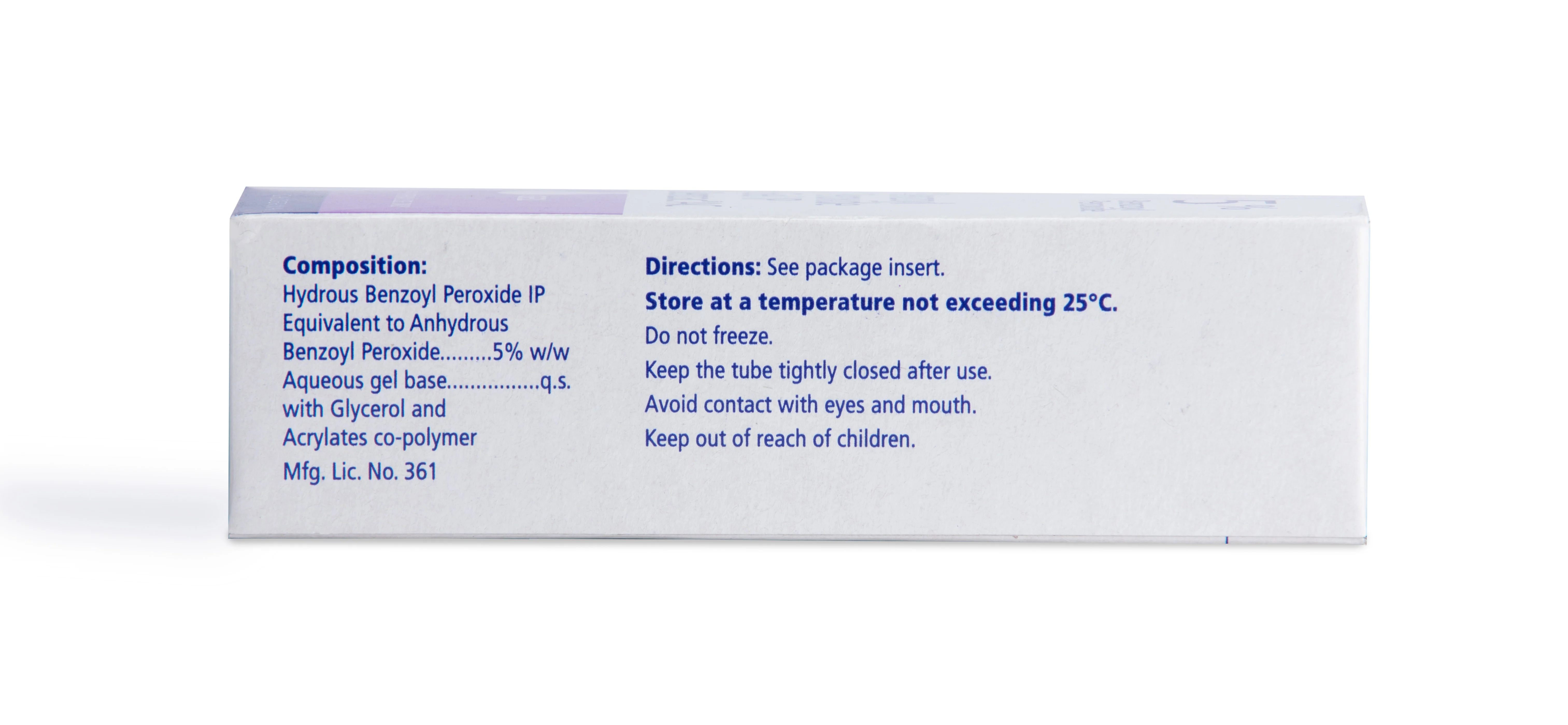 Benzac Ac 5% Gel - (30gm) - Image 4