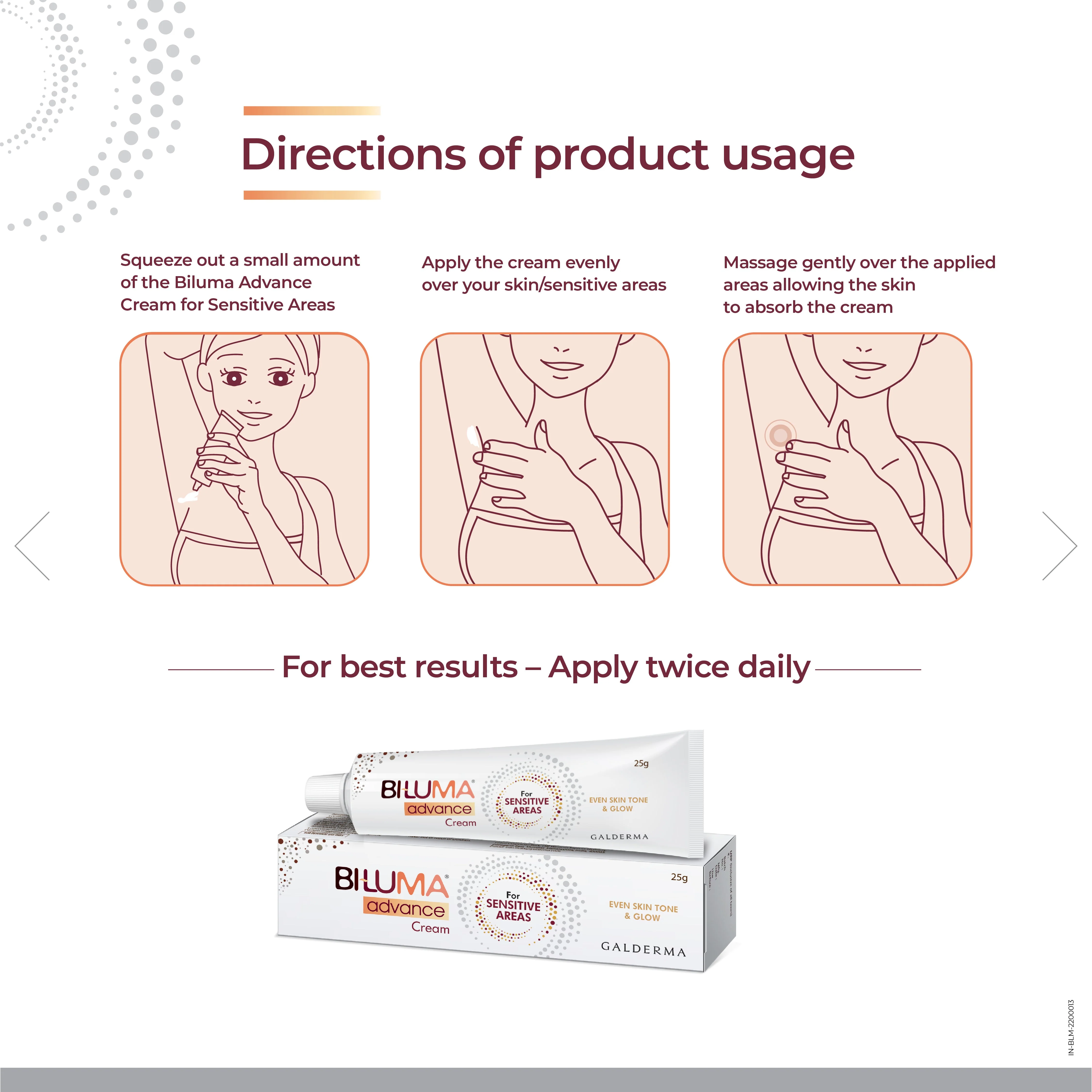 Biluma Advance Cream for Sensitive Areas - Image 7