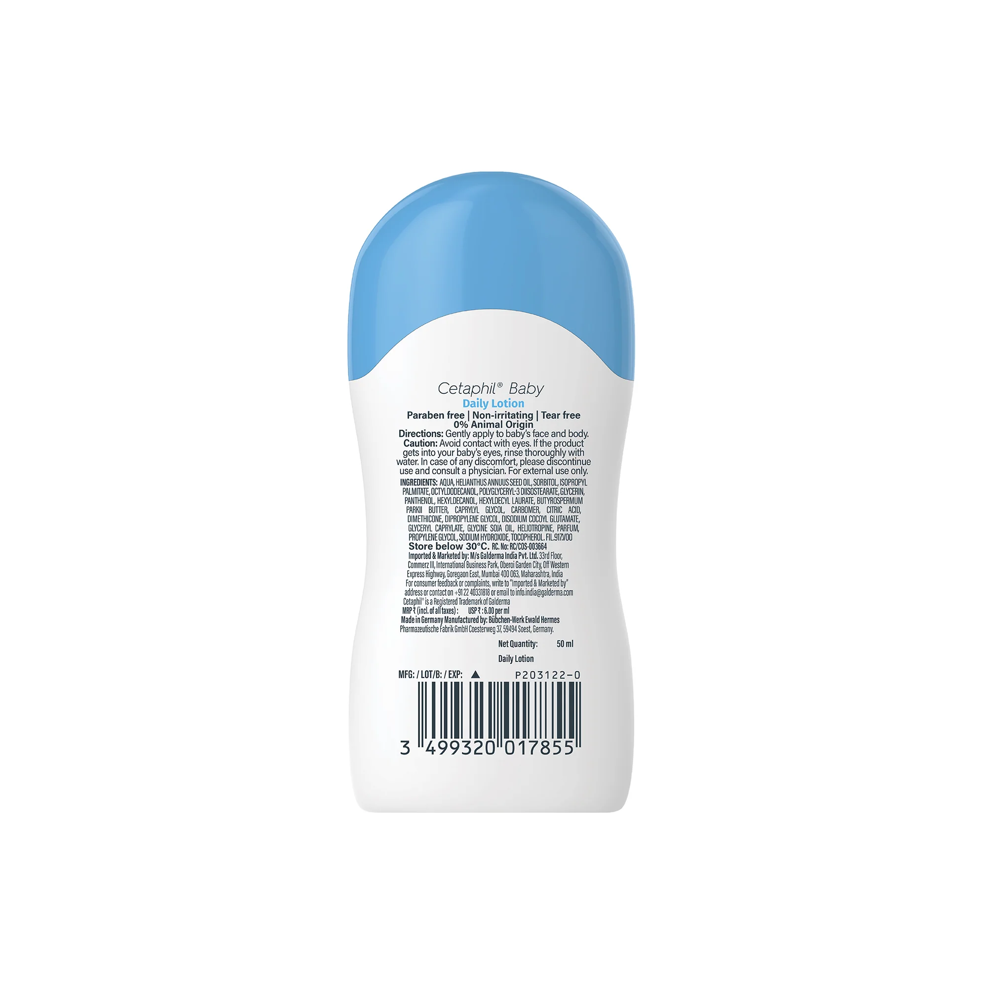 Cetaphil Baby Daily Lotion - 50 ml - Image 9