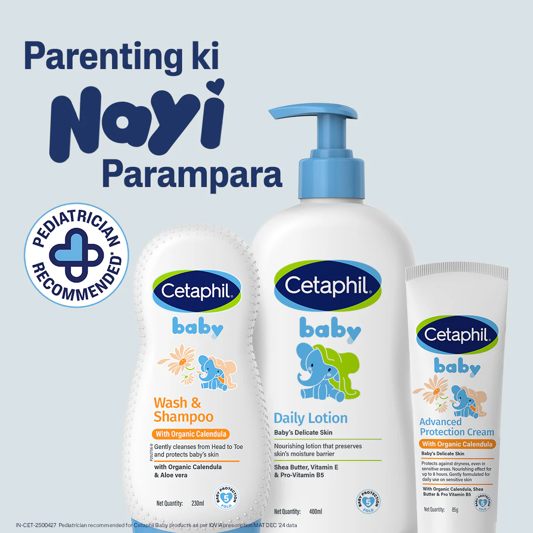 Cetaphil Baby Wash & Shampoo with Organic Calendula | Dermat Tested - Image 9