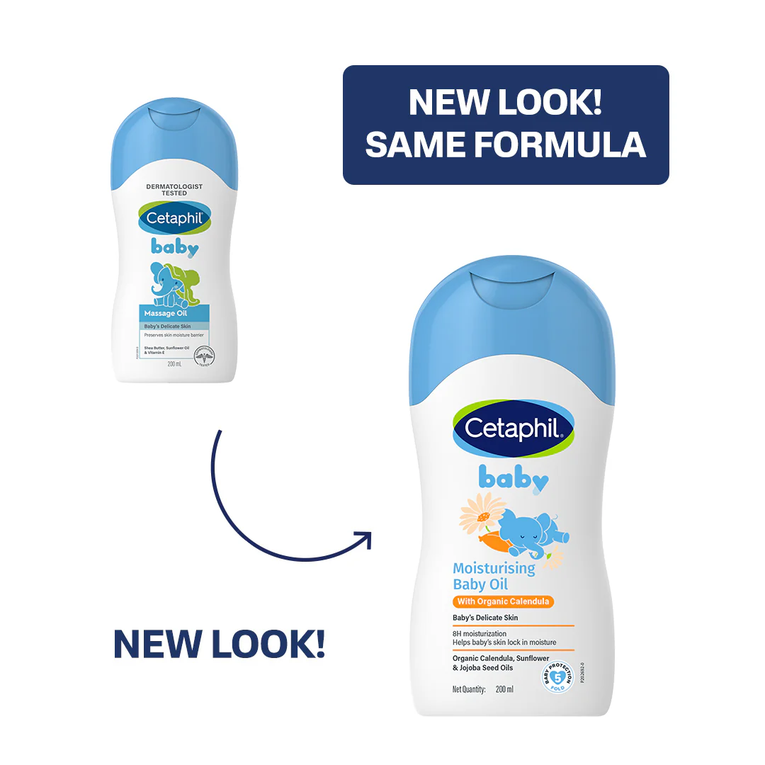 Cetaphil Baby Massage Oil  | Dermatologist Tested - Image 2