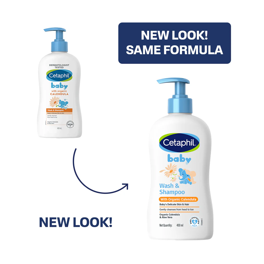 Cetaphil Baby Wash & Shampoo with Organic Calendula - Image 2