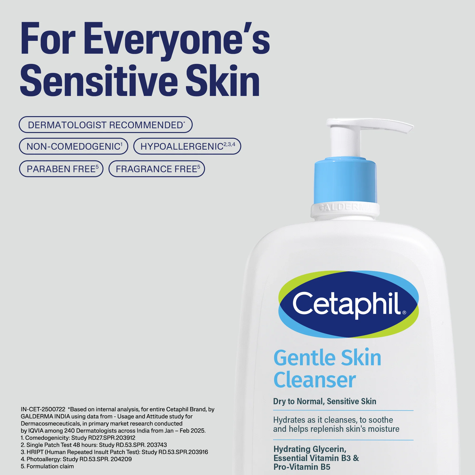 Cetaphil Gentle Skin Cleanser 1000 ML | Dermat recommended - Image 7