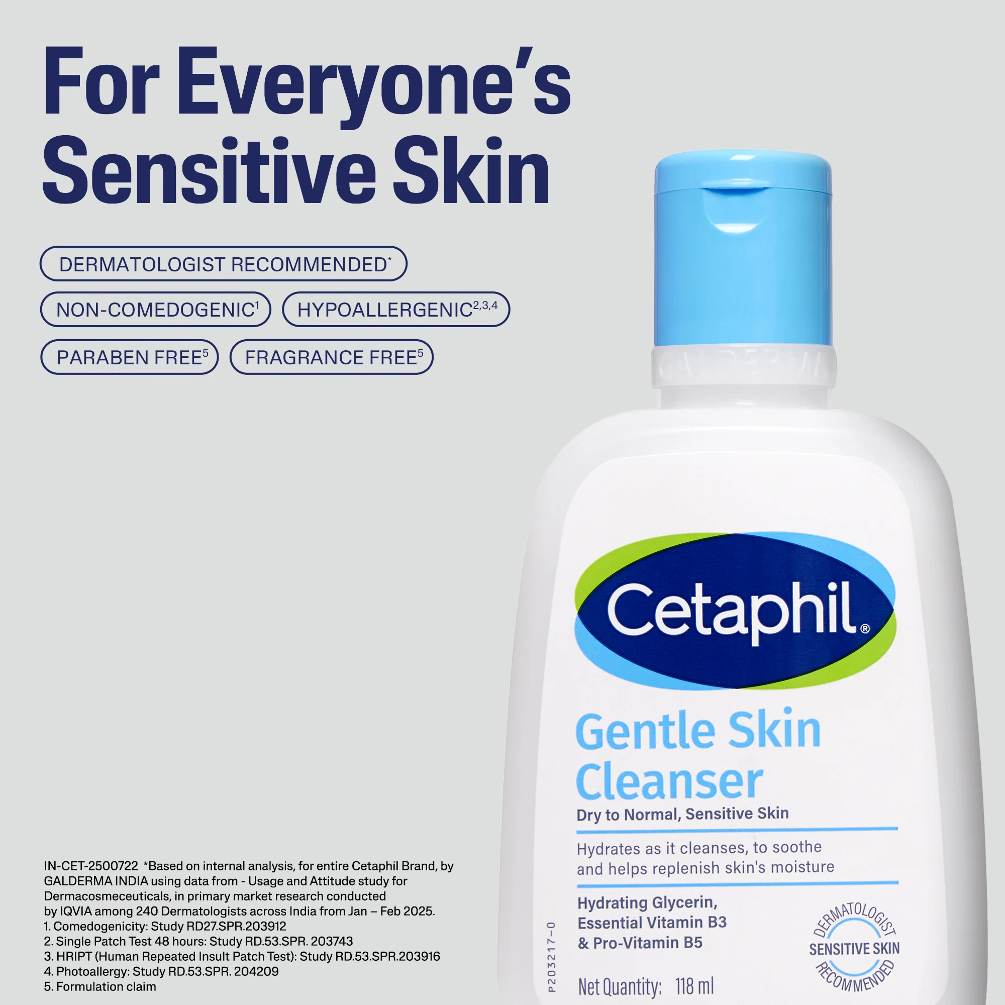 Cetaphil Gentle Skin Cleanser 118 ml | Dermat recommended - Image 7