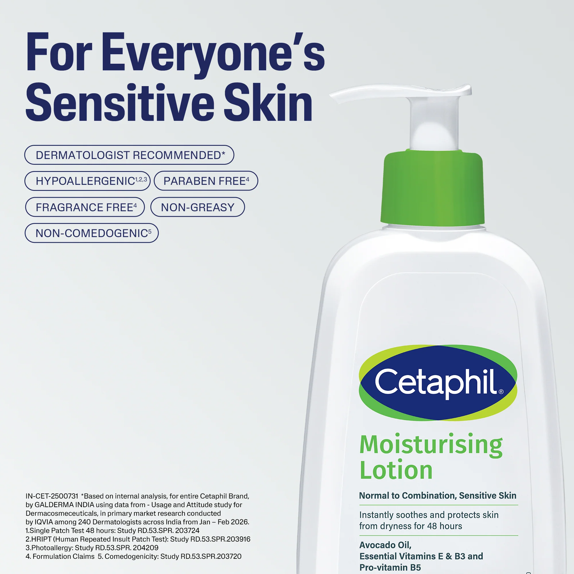 Cetaphil Moisturising Lotion 250ml For Dry to Normal skin - Image 9