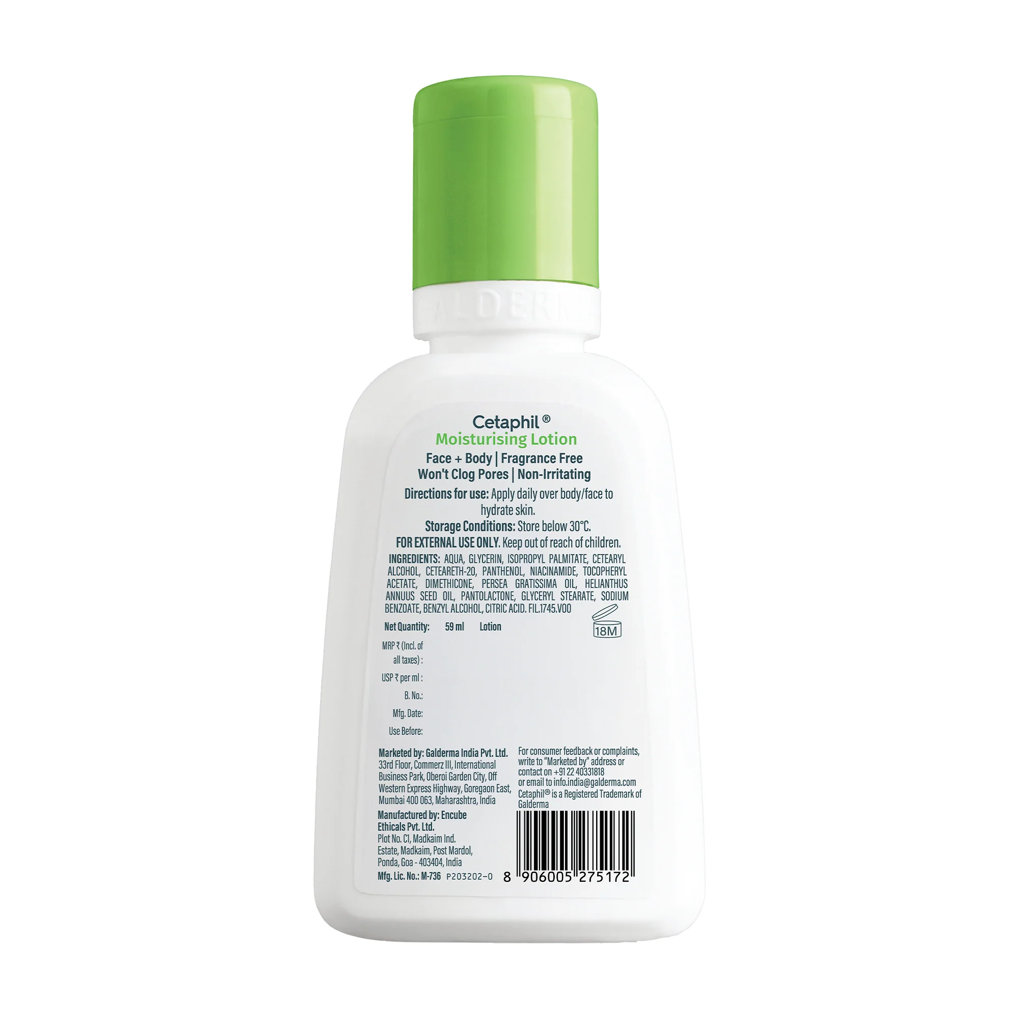 Cetaphil Moisturising Lotion 59 ml | Dermat recommended - Image 12