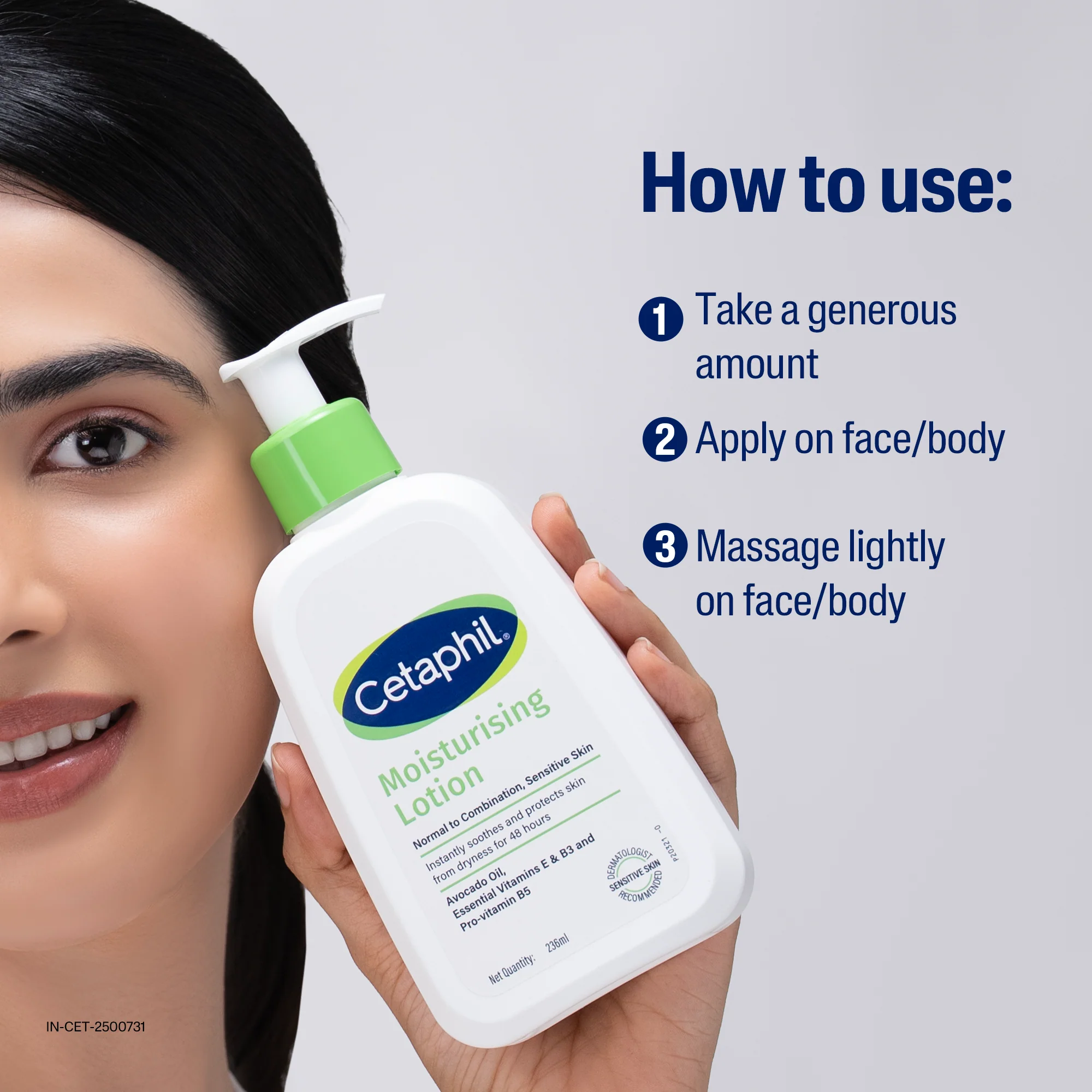 Cetaphil Moisturising Lotion 59 ml | Dermat recommended - Image 6