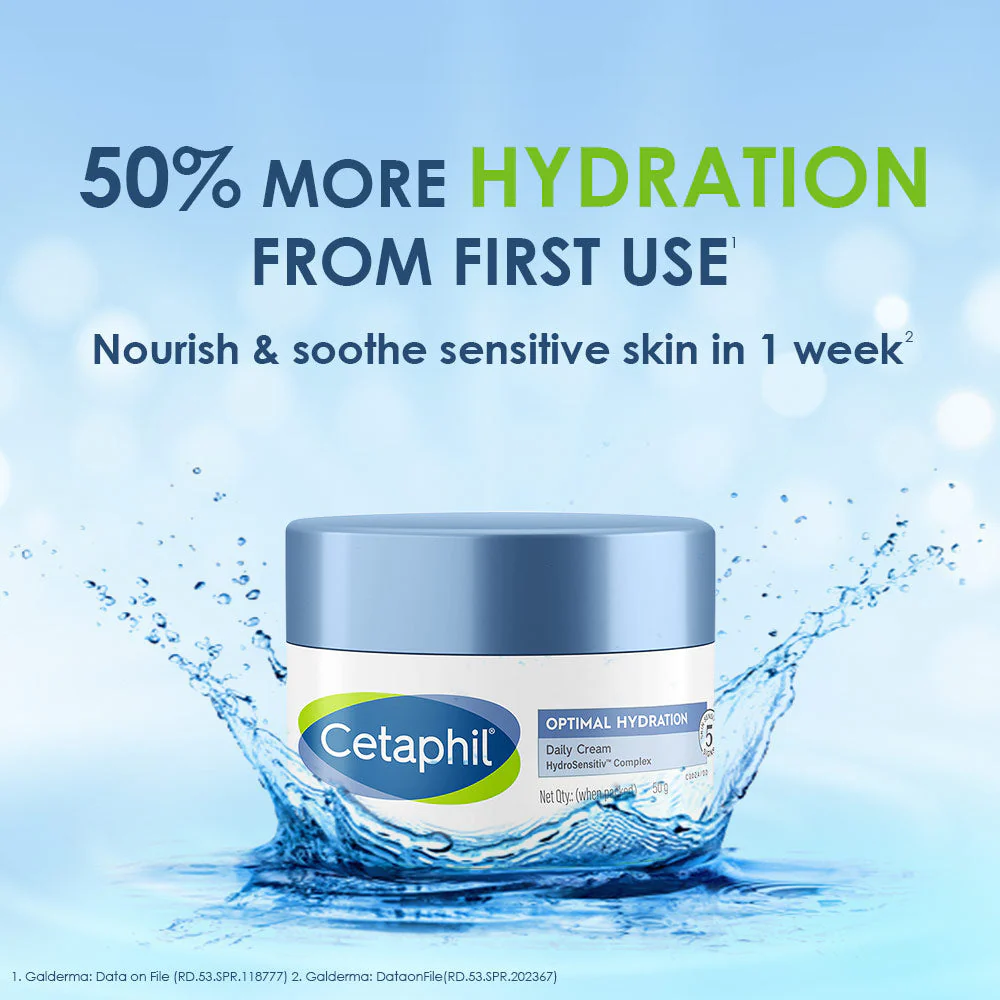 Cetaphil Optimal Hydration Daily Cream 50g - Image 5