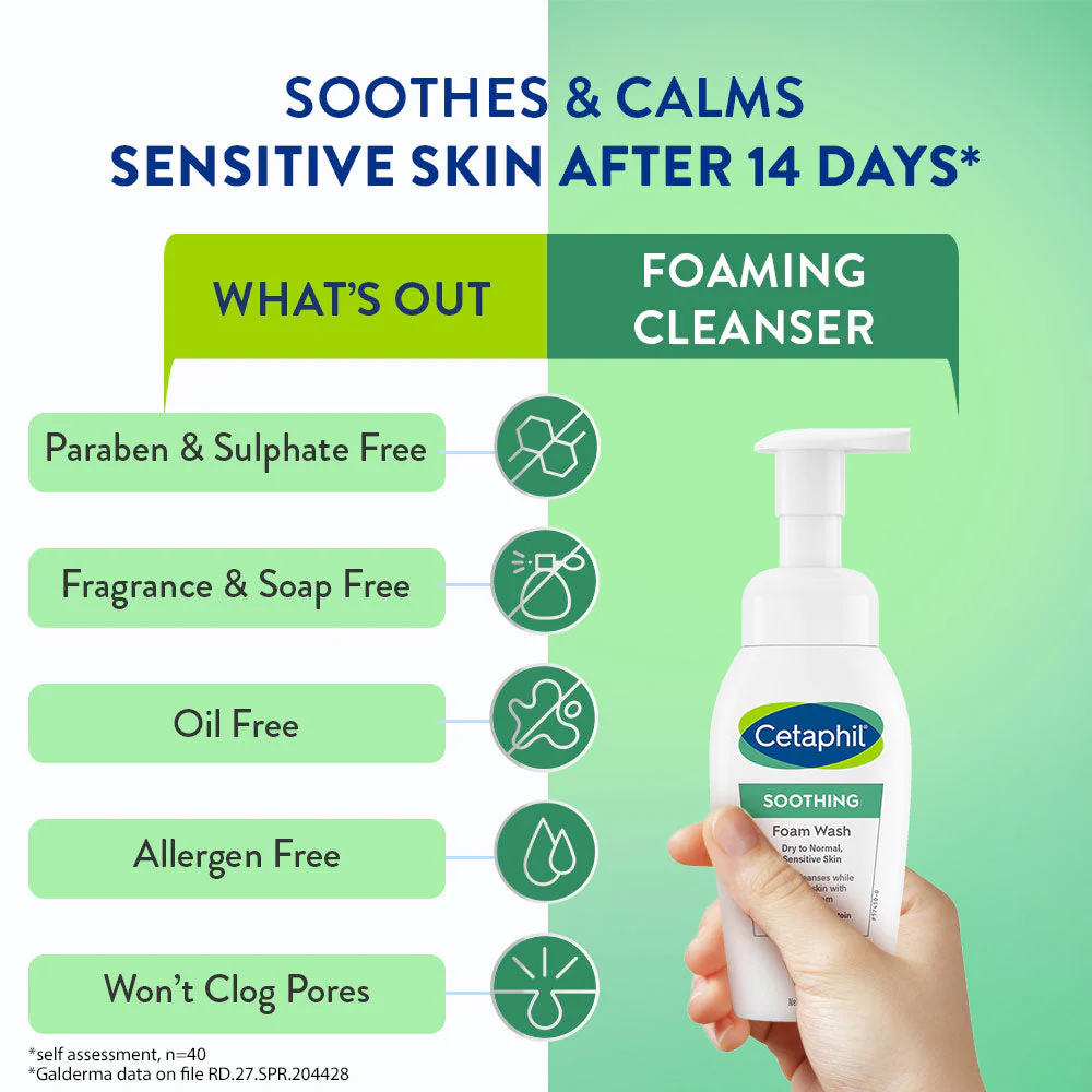 Cetaphil Soothing Foam Wash 200 ml with Ceramides - Image 5