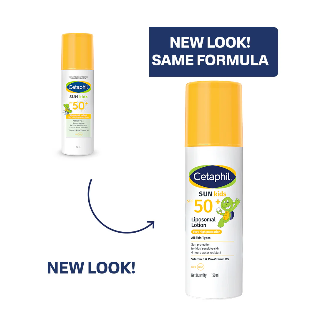 Cetaphil Sunscreen for Kids SPF 50+  | Dermat Tested - Image 2