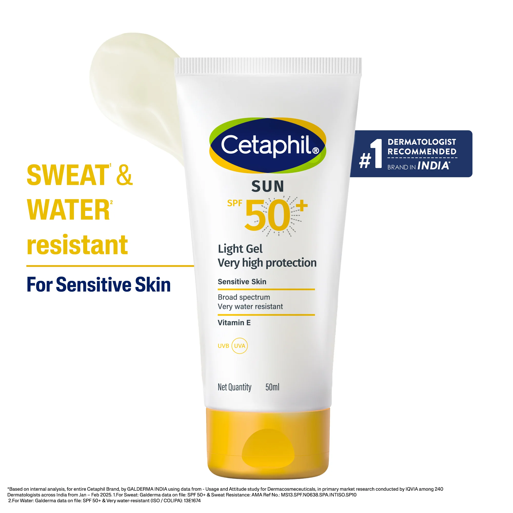 Cetaphil Sunscreen SPF 50 | Dermat recommended for Sensitive Skin - Image 11