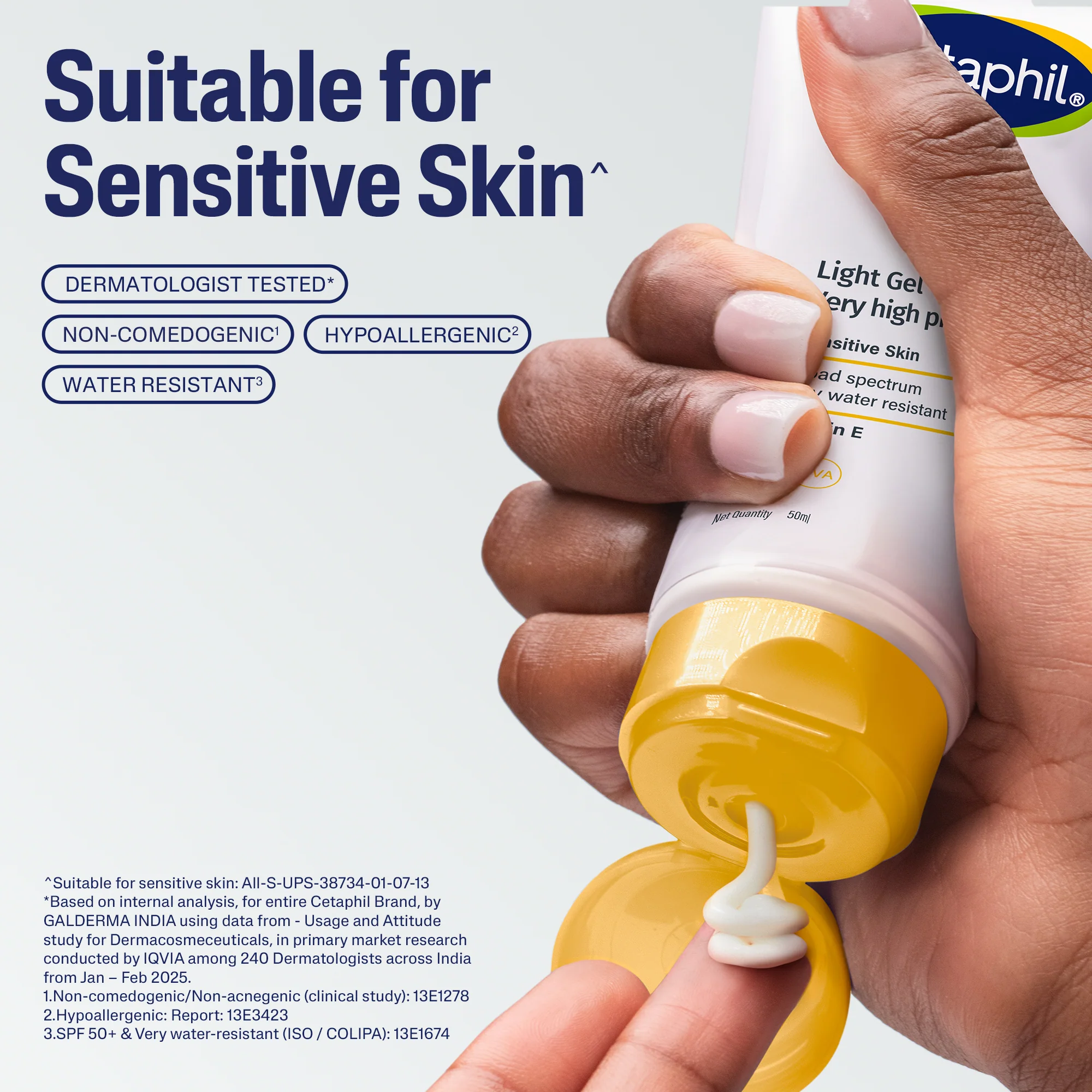 Cetaphil Sunscreen SPF 50 | Dermat recommended for Sensitive Skin - Image 3